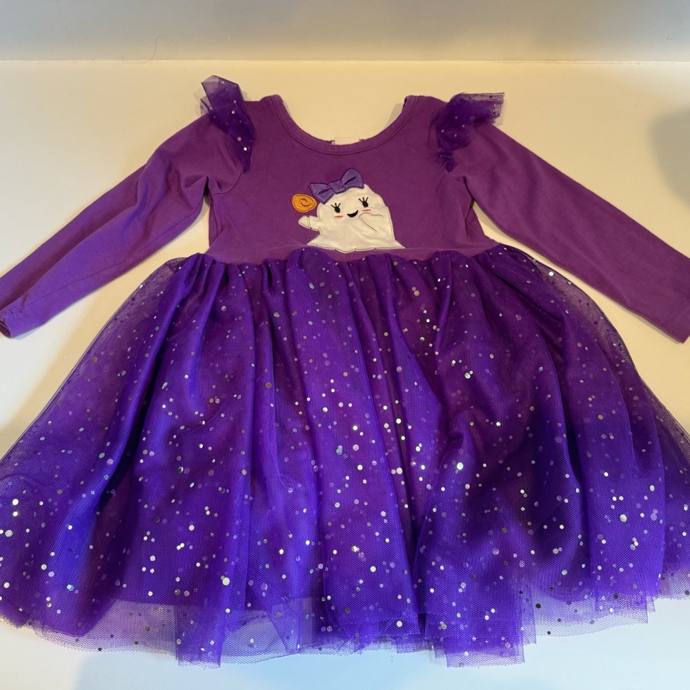 Mia Belle Halloween Ghost dress size 4T